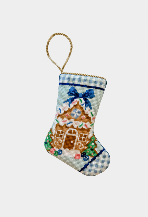 Frosting Coated Cottage Gingerbread House