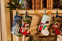 PREORDER FOR 2026: Celebration Castle Full Size Needlepoint Christmas Stocking