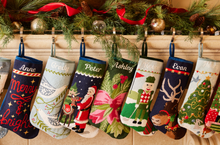 PREORDER FOR 2026: Santa's Favorite Reindeer Full Size Needlepoint Christmas Stocking