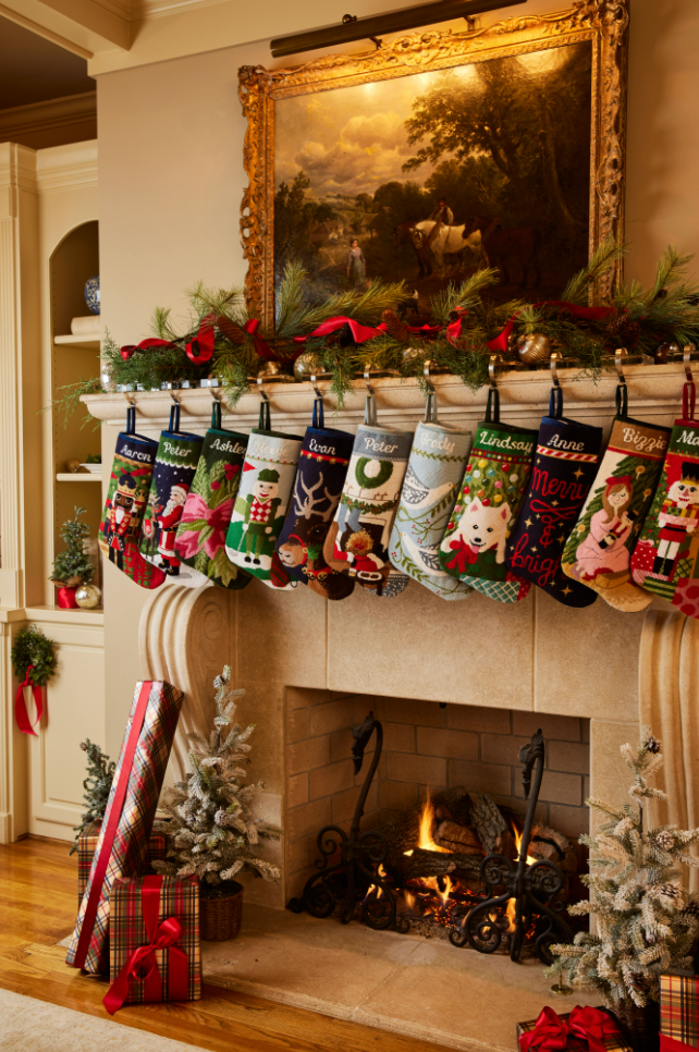 PREORDER FOR 2026: Clara Full Size Needlepoint Christmas Stocking