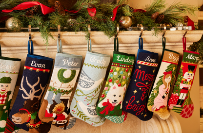 PREORDER FOR 2026: Classic Nutcracker Full Size Needlepoint Christmas Stocking