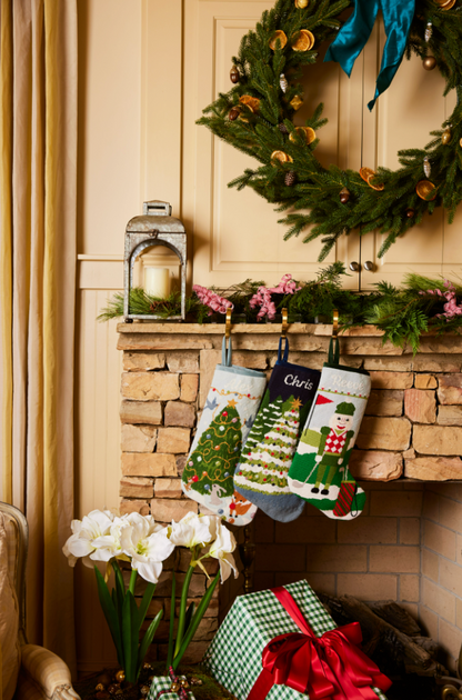 PREORDER FOR 2026: Christmas Birdie Full Size Needlepoint Stocking