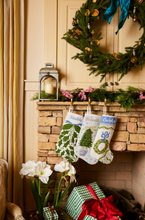 PREORDER FOR 2026: Deck the Halls Full Size Needlepoint Christmas Stocking by Dogwood Hill
