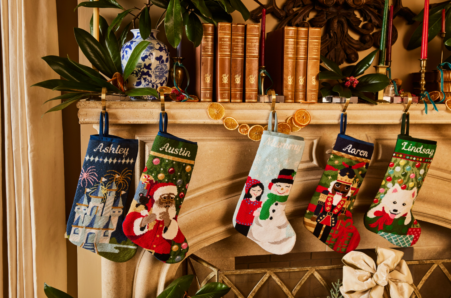 PREORDER FOR 2026: Gifting Nutcracker Full Size Needlepoint Christmas Stocking