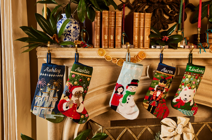 PREORDER FOR 2026: St. Nick Multicultural Full Size Needlepoint Christmas Stocking