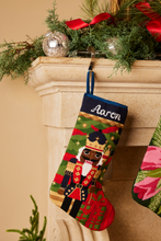 PREORDER FOR 2026: Gifting Nutcracker Full Size Needlepoint Christmas Stocking