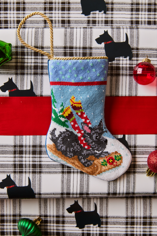 Mary Engelbreit: Sledding Scottie