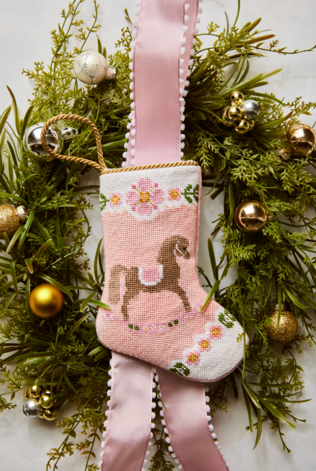 Rocking Horse in Pink