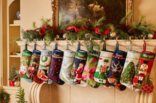 PREORDER FOR 2026: Santa's Favorite Reindeer Full Size Needlepoint Christmas Stocking