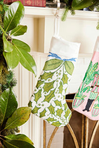 Deck the Halls Full Size Stocking by Dogwood Hill