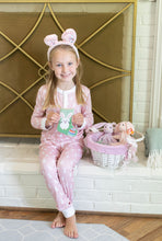 Spring lifestyle photo featuring Easter Bunny Bauble Stockings and pastel decor