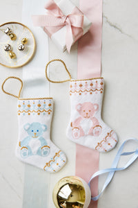 Limited Edition: Shuler Studio- Bear-y Christmas in Blue