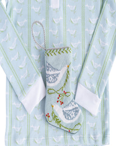 Peace on Earth Footed Pajamas