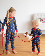 Dasher Zip Up Pajamas