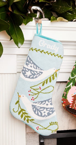 Full Size Needlepoint Stockings – Bauble Stockings