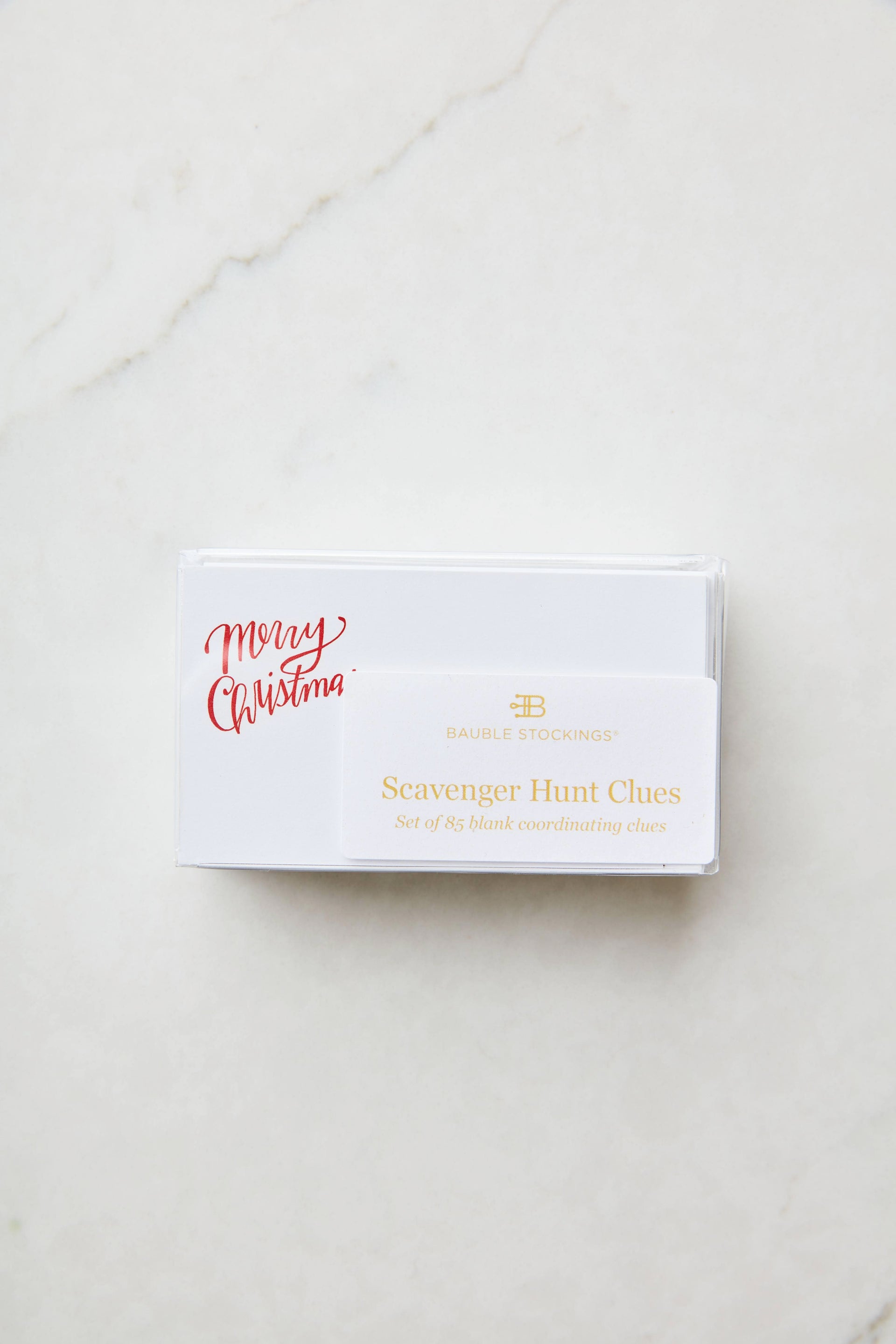 Merry Christmas Scavenger Hunt Clues