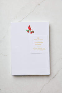 Bauble Stockings Stationery Christmas Cardinal Coordinating Stationery