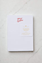 Bauble Stockings Stationery Merry Christmas Coordinating Stationery
