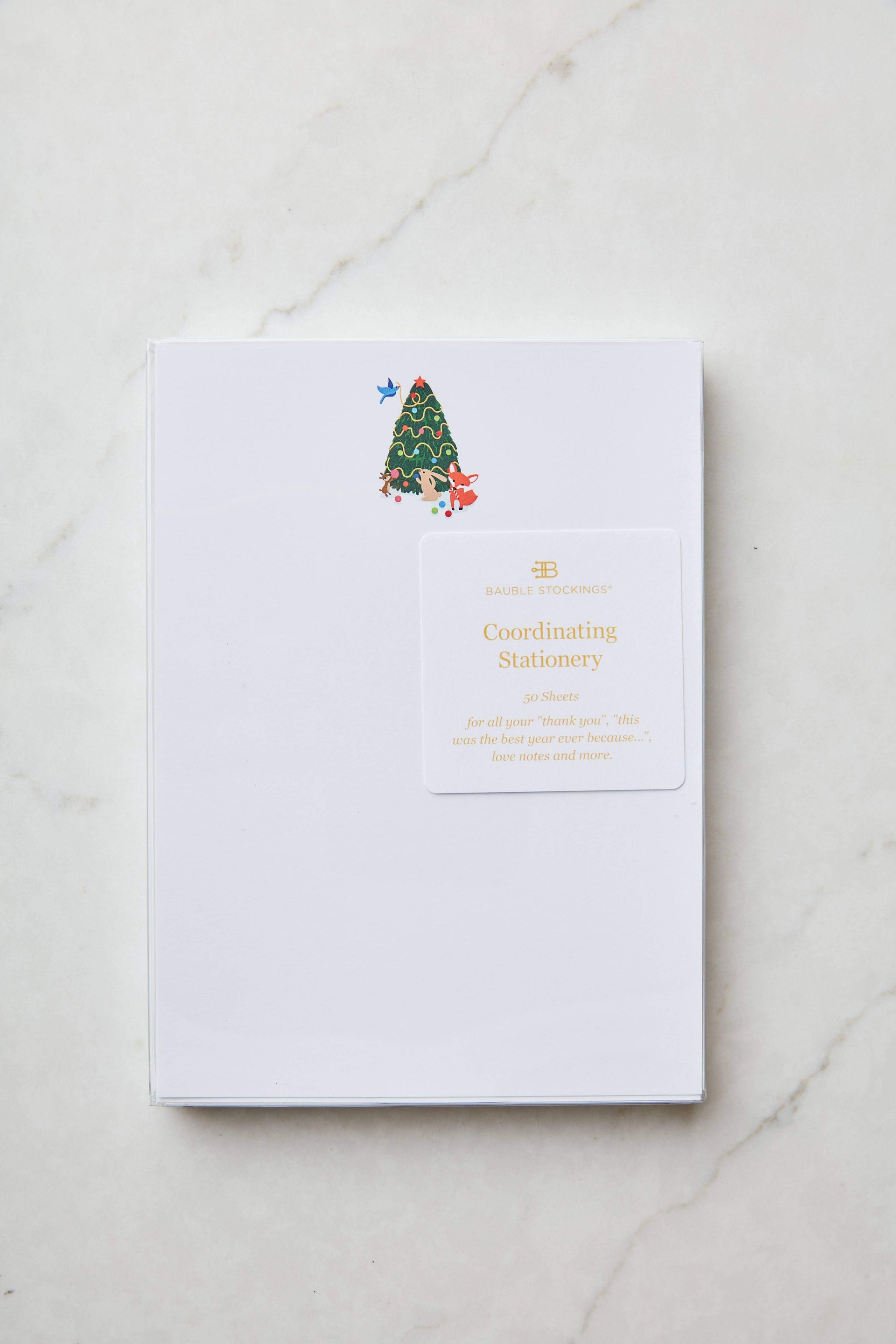 Woodland Creatures Coordinating Stationery
