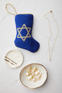 Hanukkah-themed Bauble Stockings