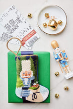 Bauble Stockings styled with green gift box and festive ornaments