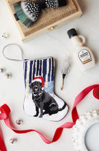Bauble Stockings styled with holiday scene vibe